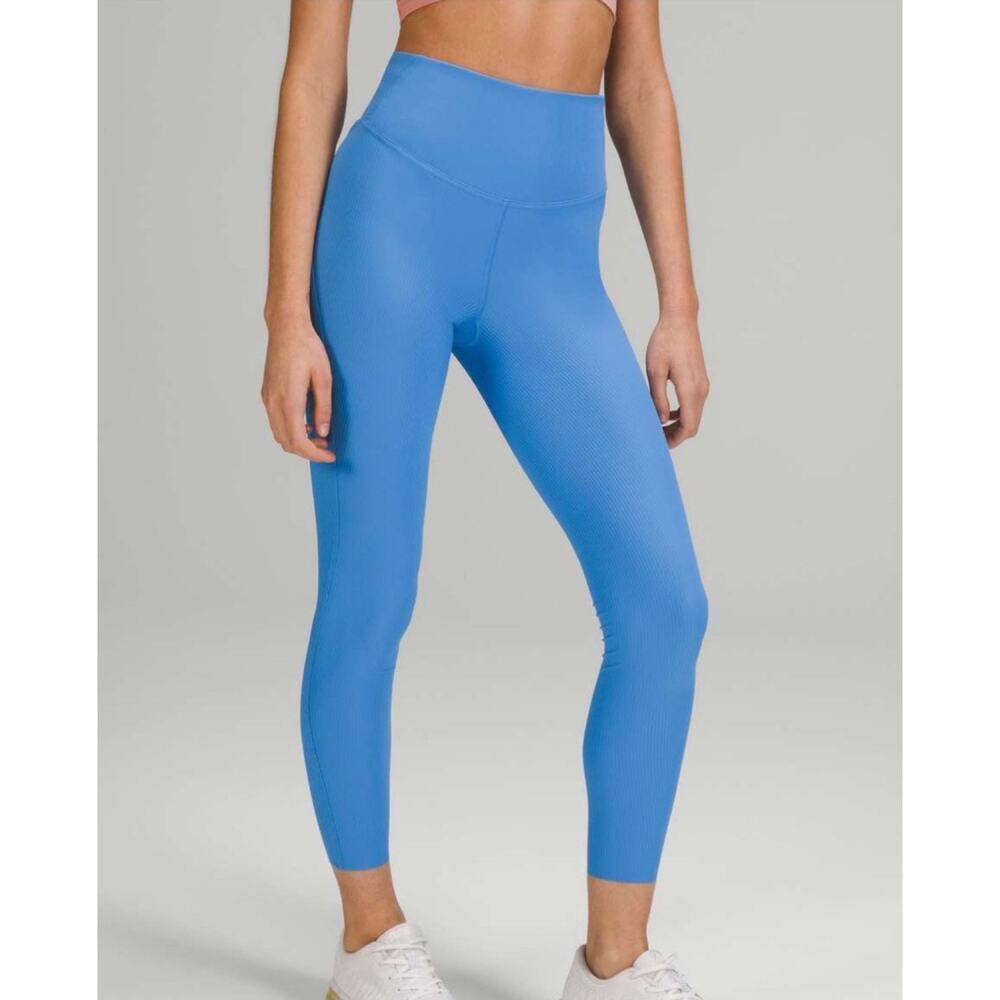 Lululemon Athletica Blue High-Waisted Leggings